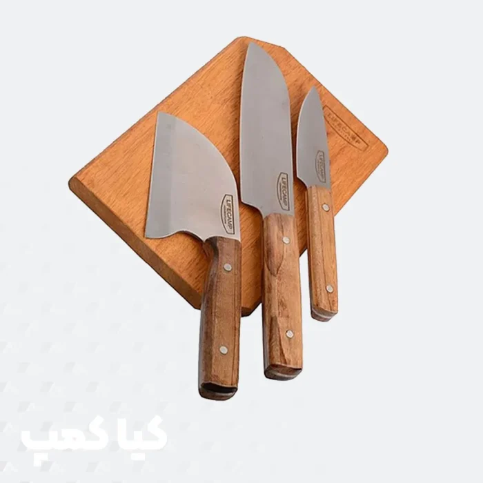 ست تخته چاقوی صربستانی چهار تکه