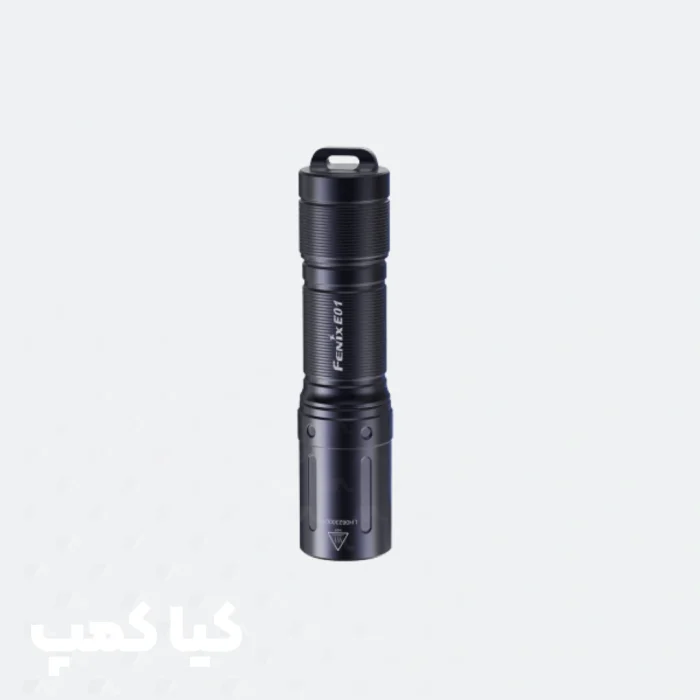 چراغ قوه FENIX مشکی مدل E01 V2.0